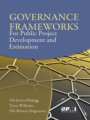 cover image of Governance Frameworks for Public Project Development and Estimation